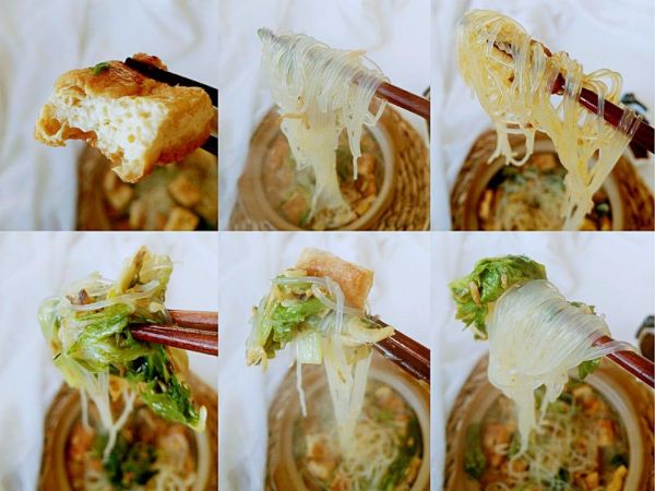 白菜豆腐粉丝虾