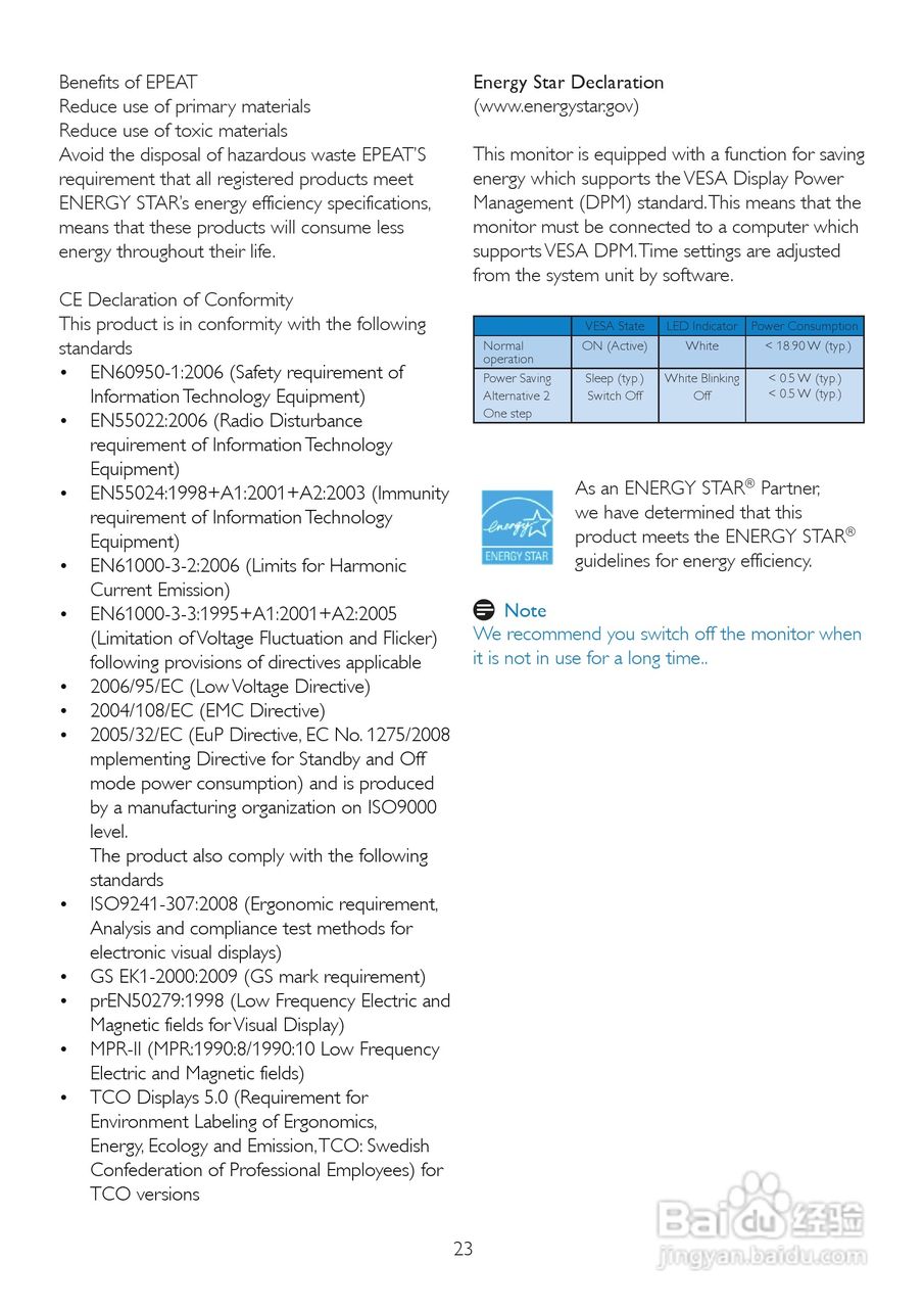 飞利浦246EL2SB/93液晶显示器使用说明书:[3]