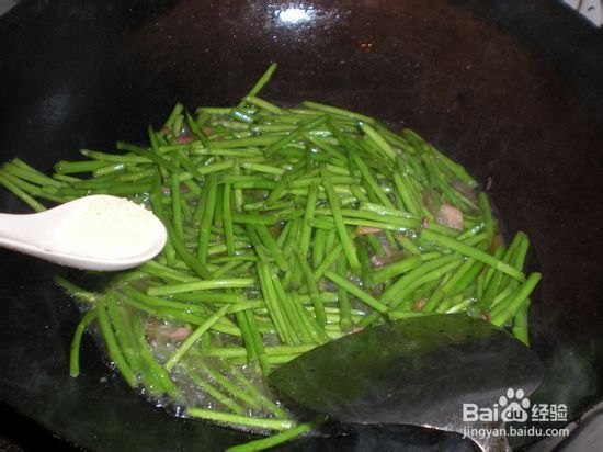 “洲八鲜”之——芦蒿炒腊肉