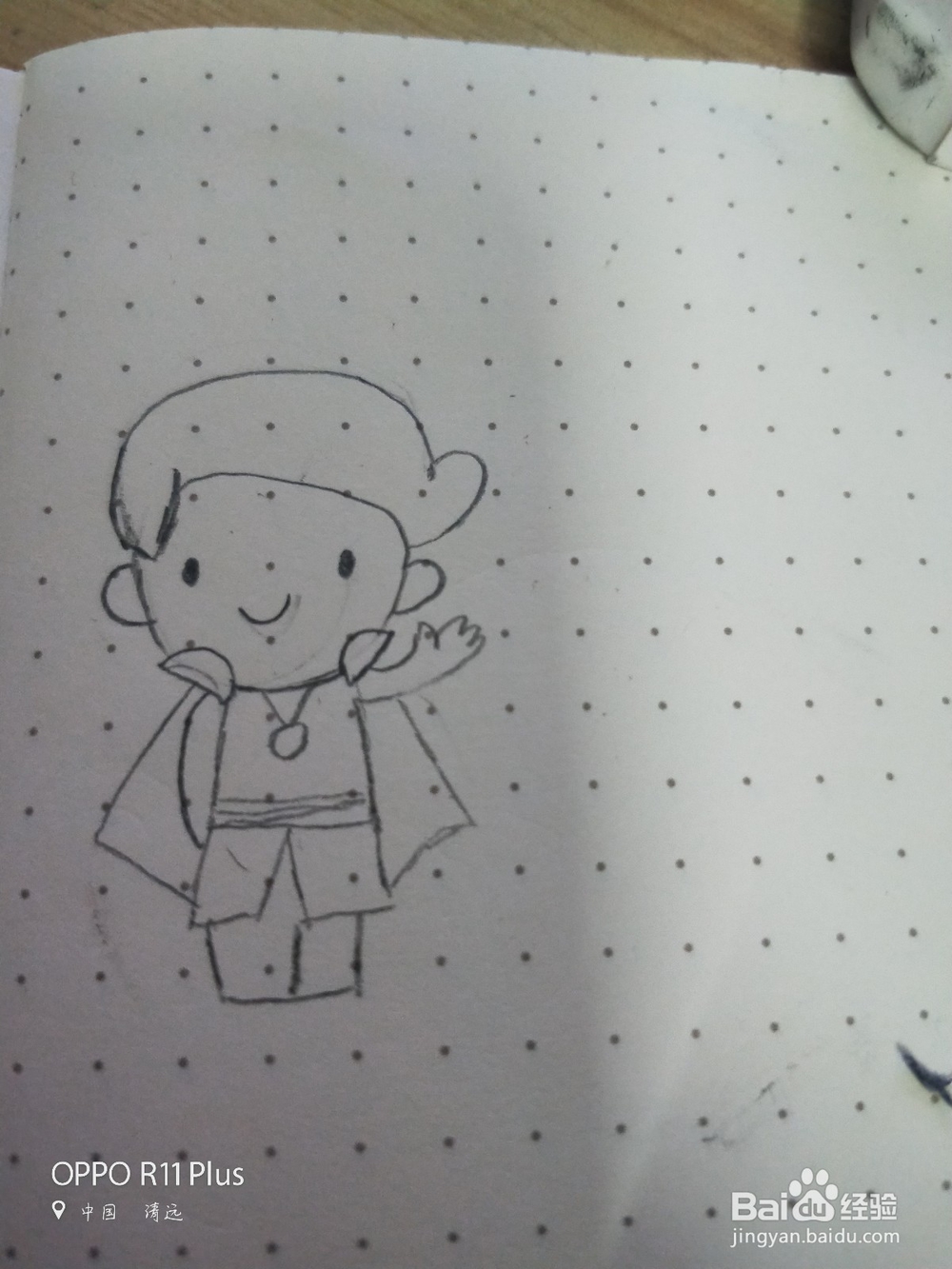 小男孩简笔画