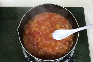土豆番茄烩饭的做法