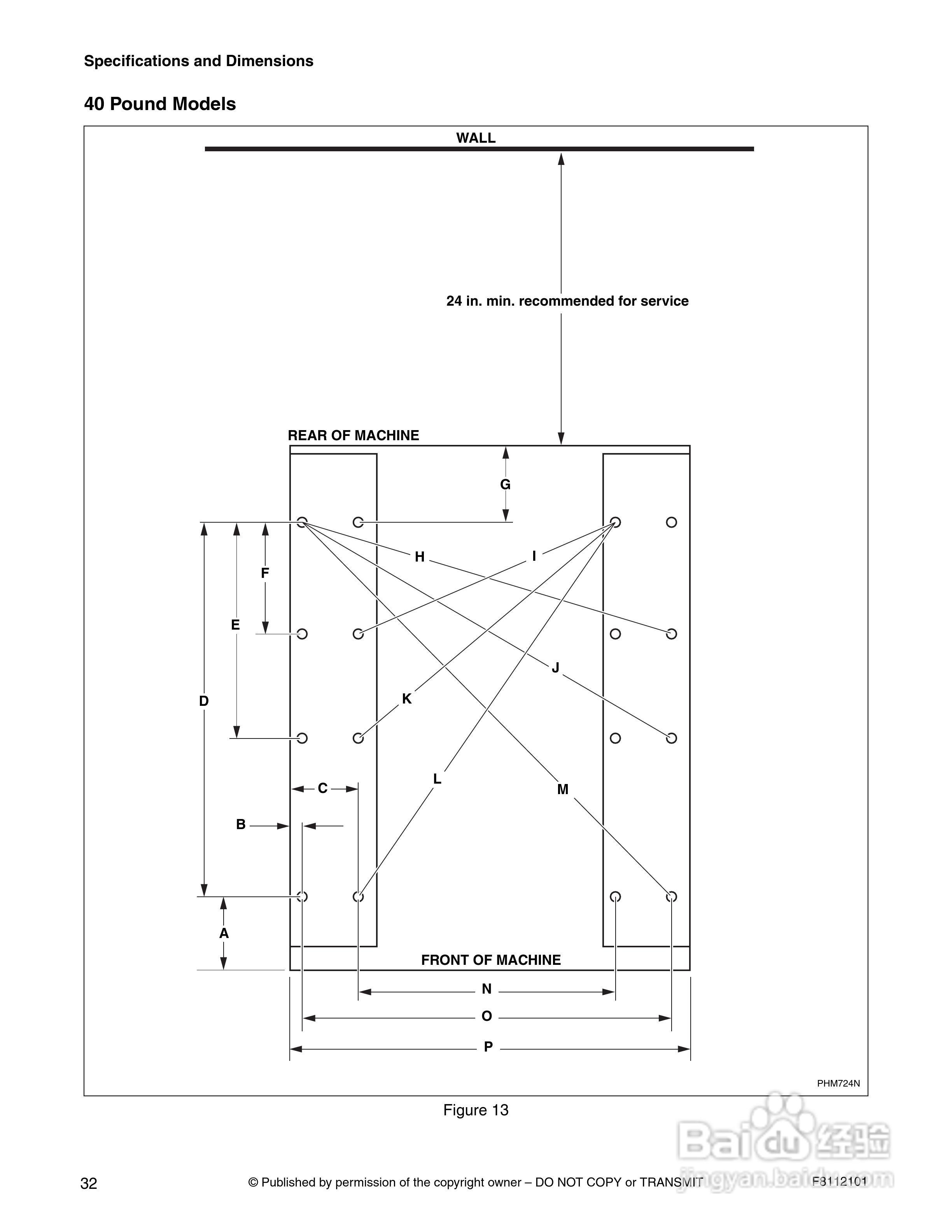 CISSELL　CP060PHN1洗脱机安装说明书:[4]