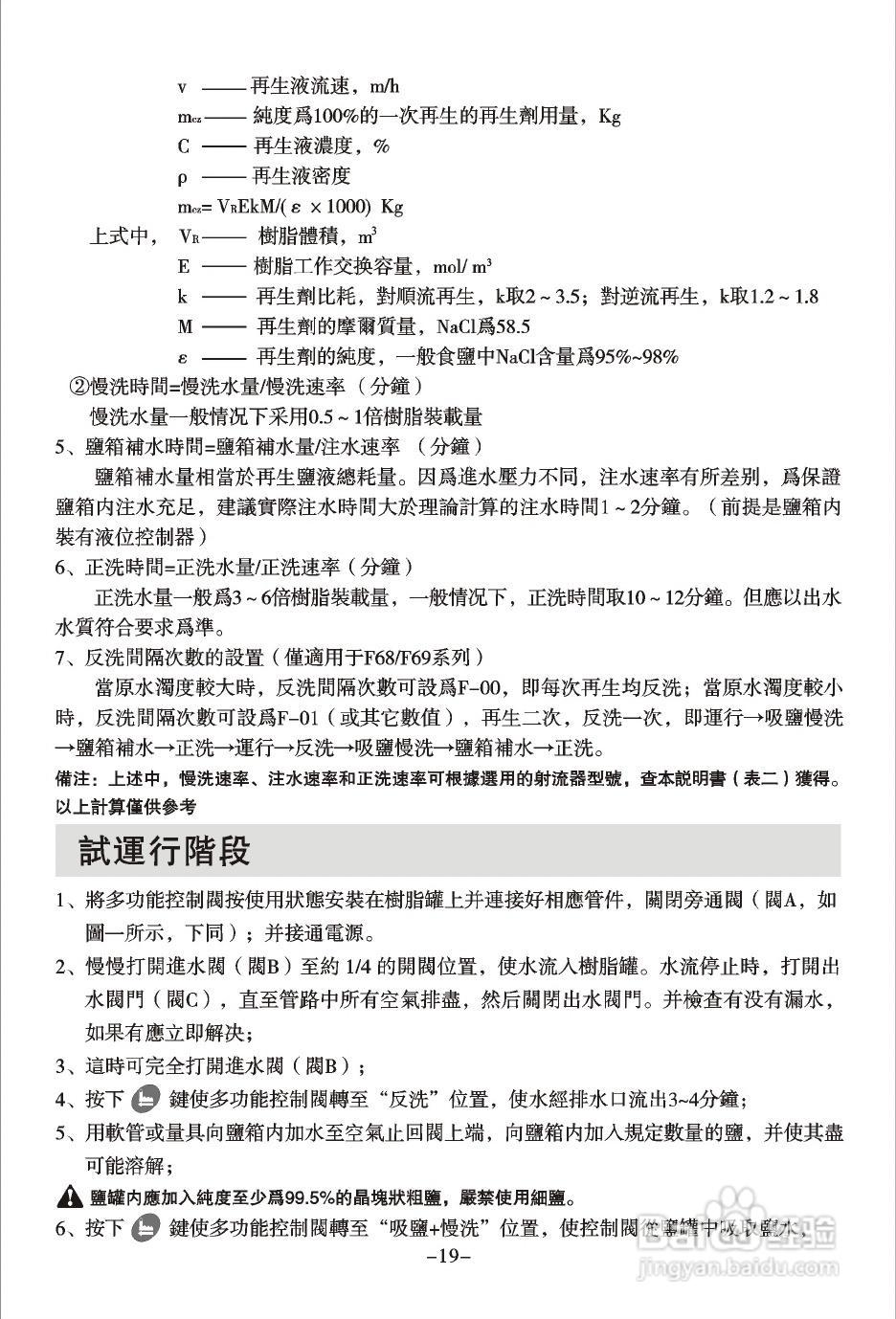 润新TM.F74A2多功能控制阀使用说明书:[2]