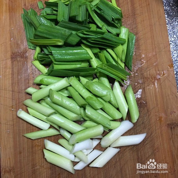 教你做蒜苗炒肉片