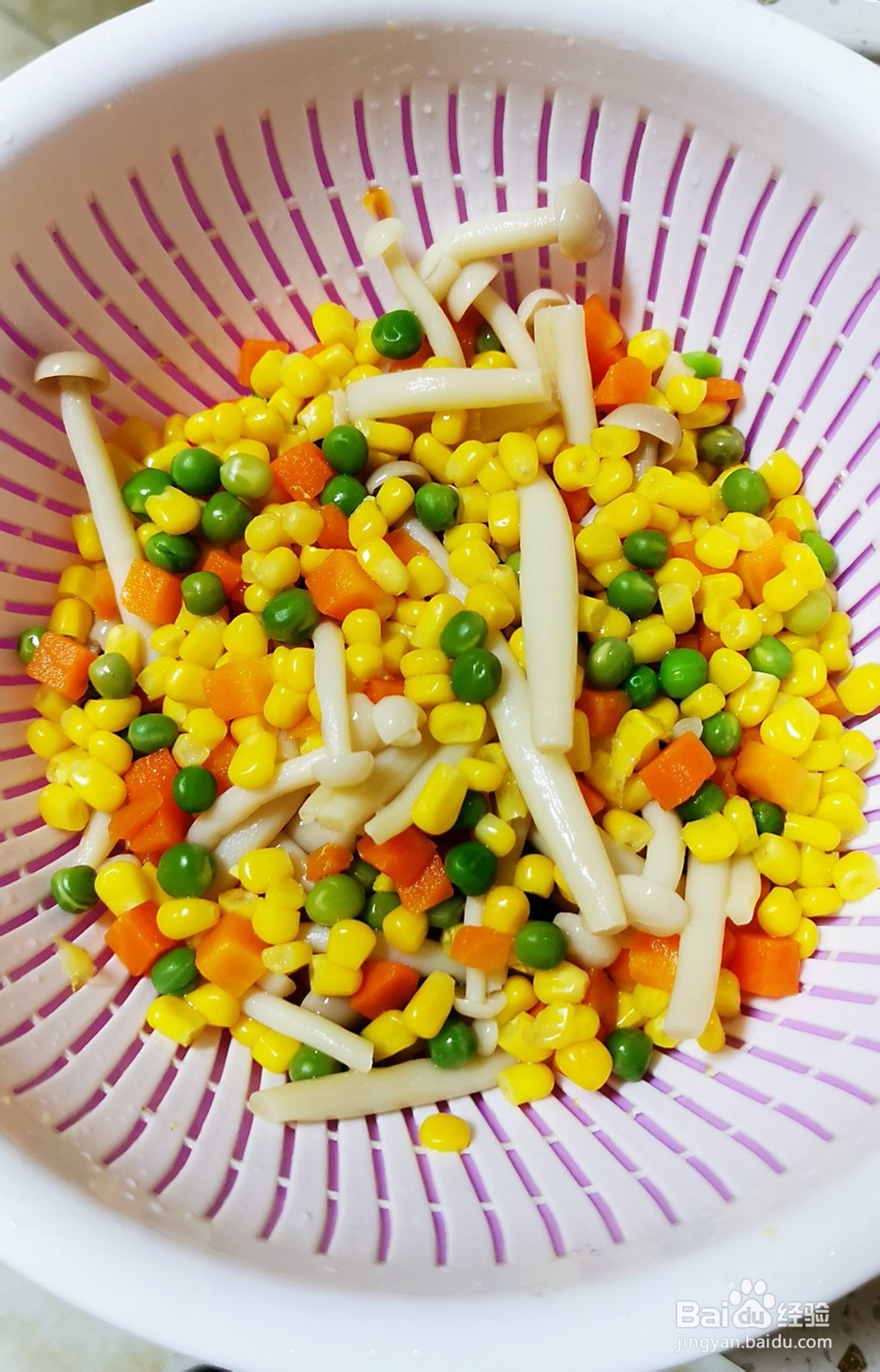 妈妈做的时蔬白玉菇