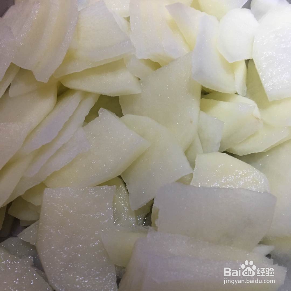 酸辣土豆片的做法