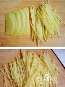 酸辣土豆丝的制作