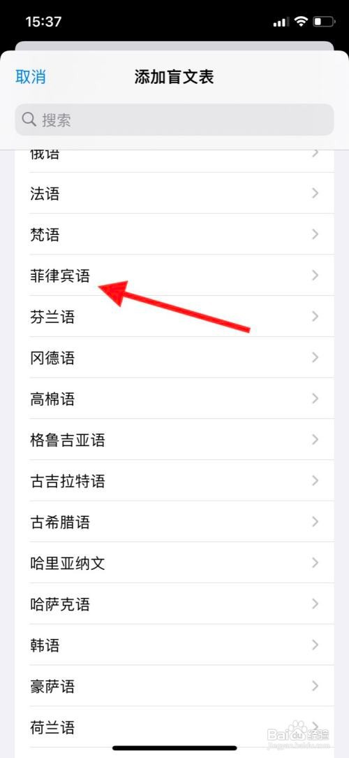 苹果手机增添旁白“菲律宾语”盲文表