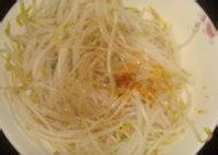 自制的凉拌豆芽