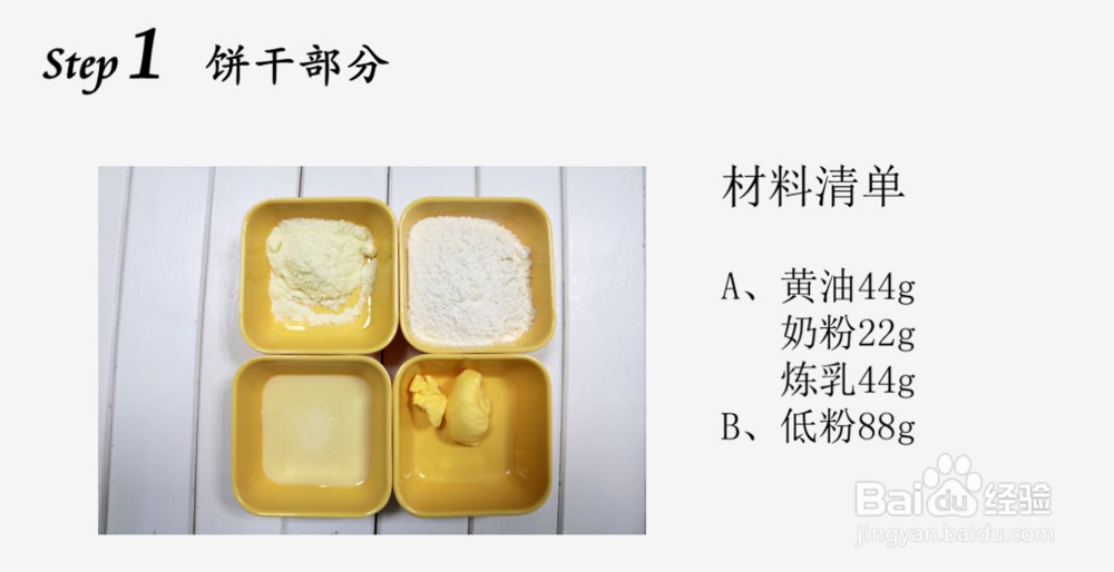 巧克力手指饼干的详细教程