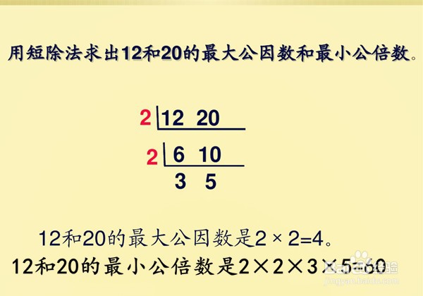 因数和倍数怎么区分