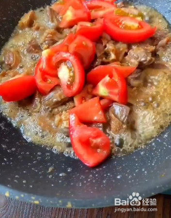 制作番茄炖牛腩