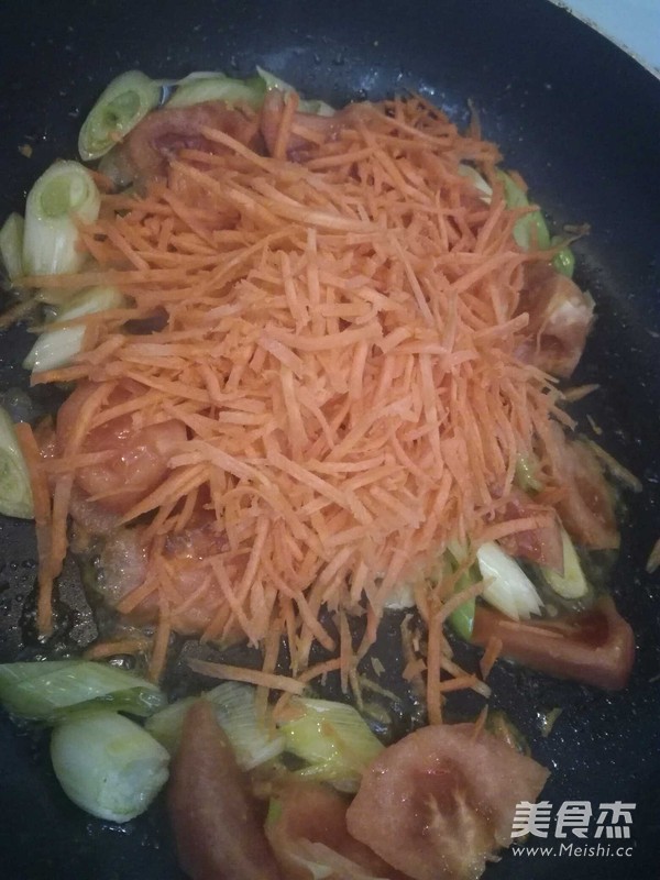 西红柿鸡蛋炒刀削面