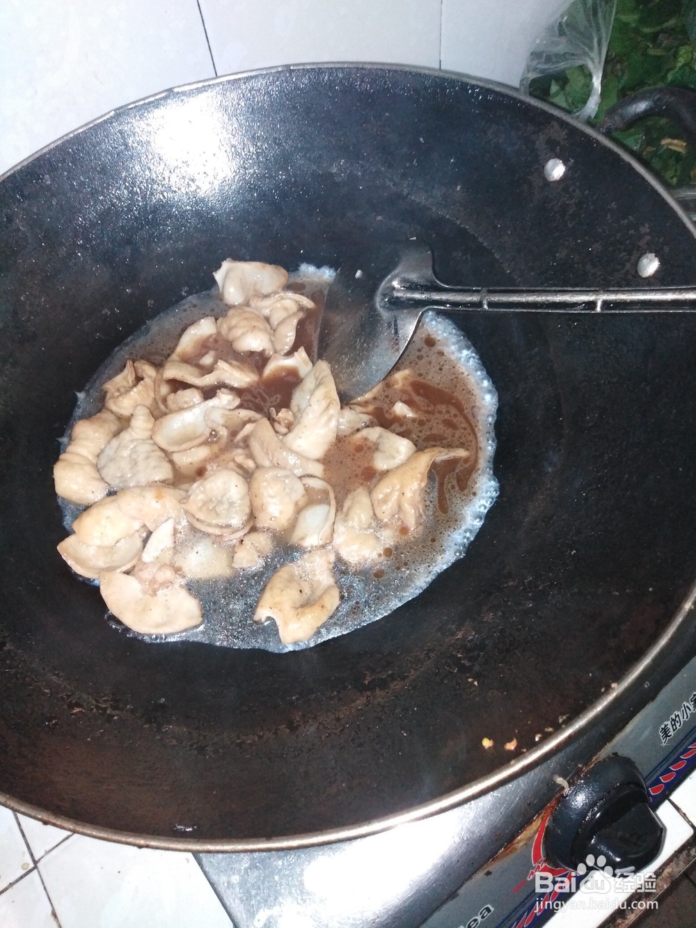 猪大肠如何炒酸豆角?