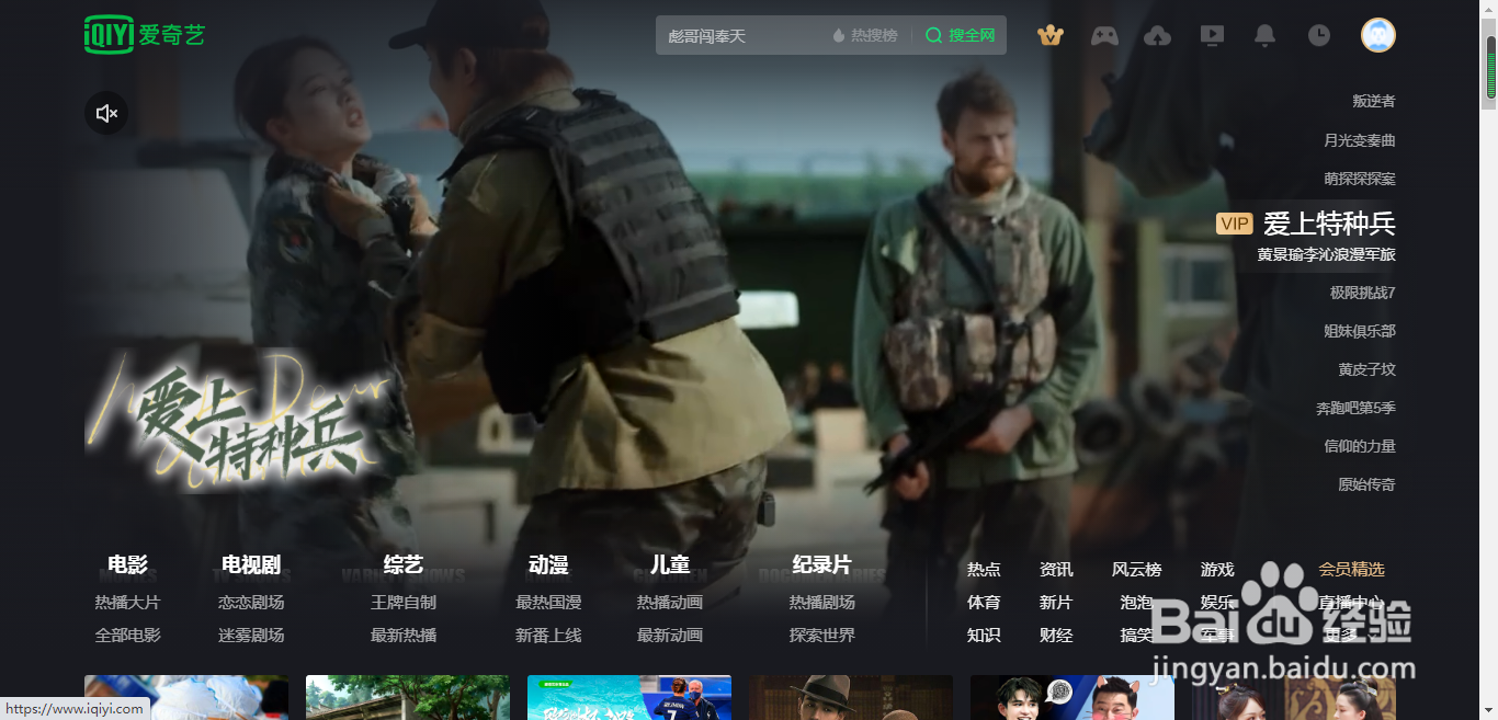 爱奇艺网页如何观看视频