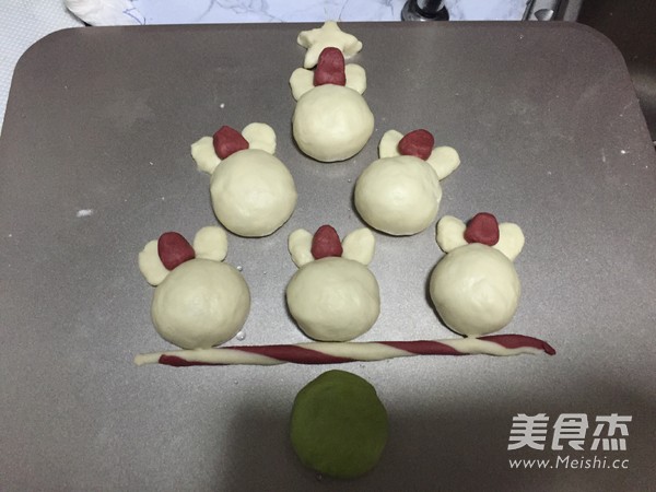 可妮兔圣诞面包