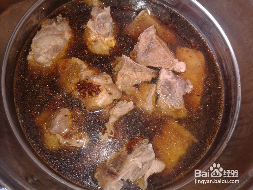 超级好吃的土豆炖排骨