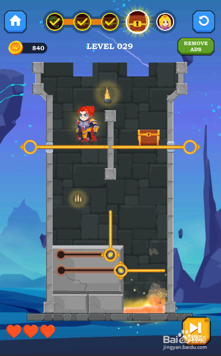 Hero Rescue Online的LEVEL 029如何通关？