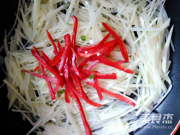 清炒土豆丝的做法