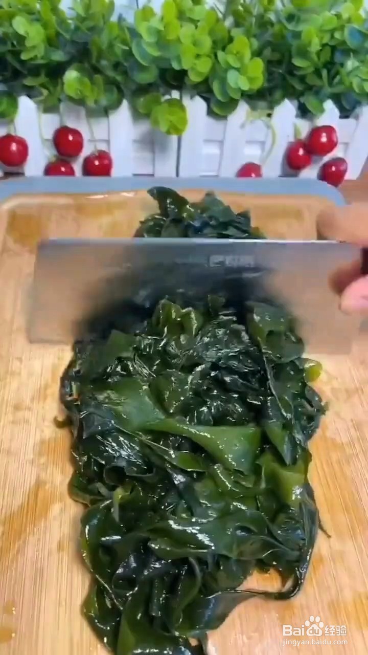 怎样制作凉拌裙带菜