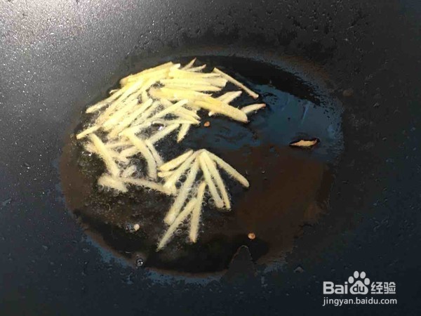 韭菜千张炒肉丝的做法