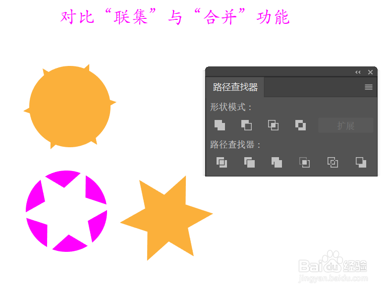 如何区分联集与合并工具