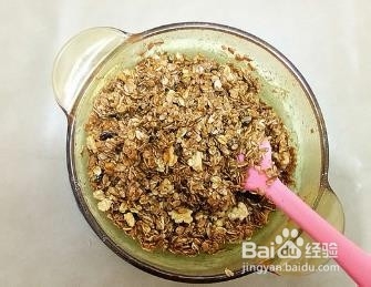 烘焙燕麦能量棒