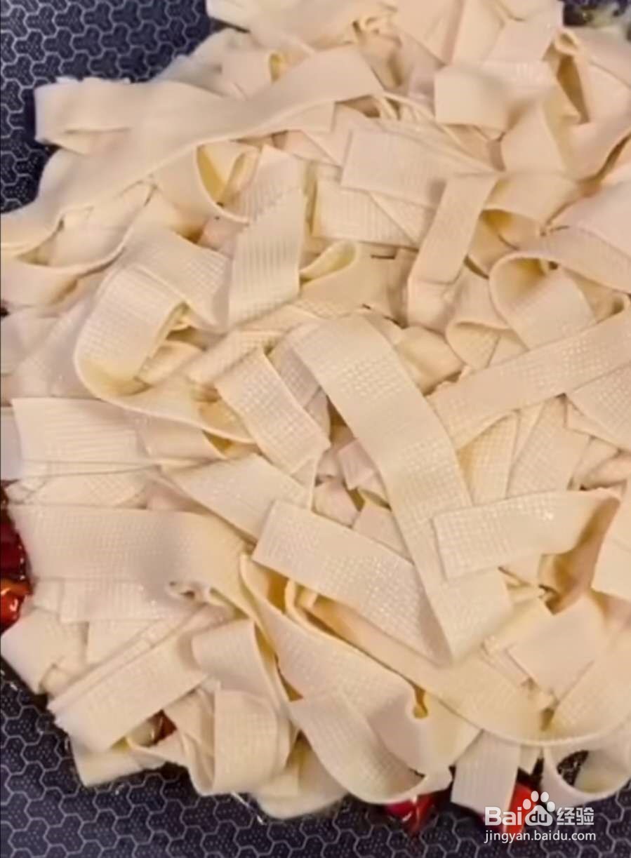 豆皮炒韭菜怎么做