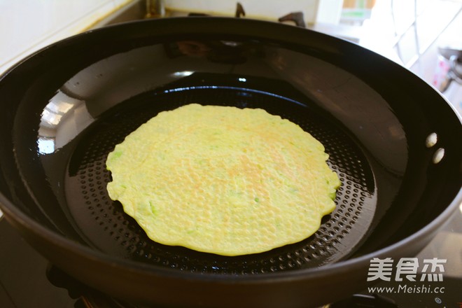 西葫芦鸡蛋软饼-10分钟轻松做早餐