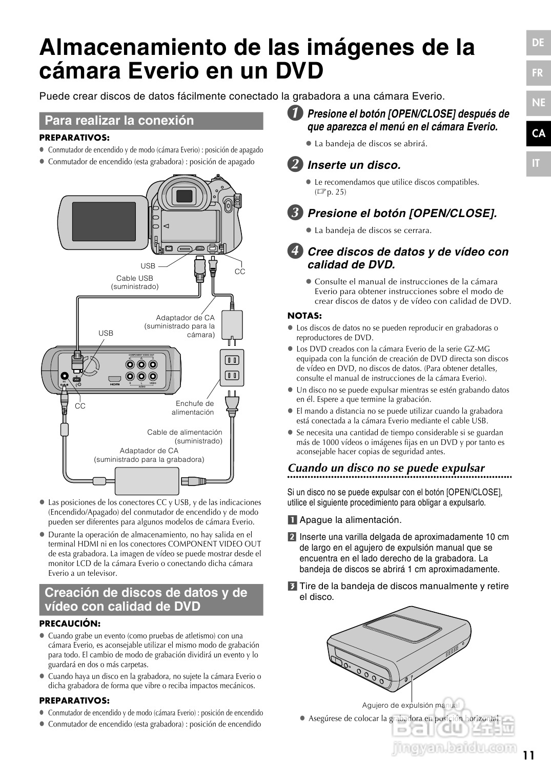 JVC CU-VD40 E/EK/ER刻录机说明书:[5]