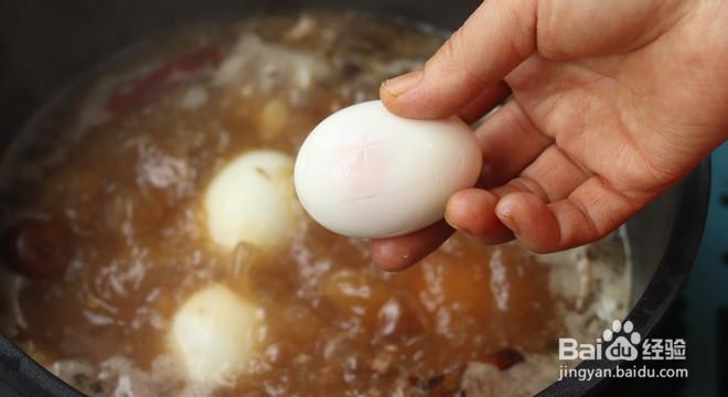 跟我学做好吃的李子酒排骨卤蛋
