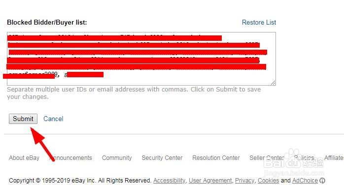 ebay上如何屏蔽不良买家
