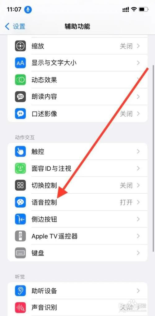 苹果手机开启蓝色麦克风怎么操作