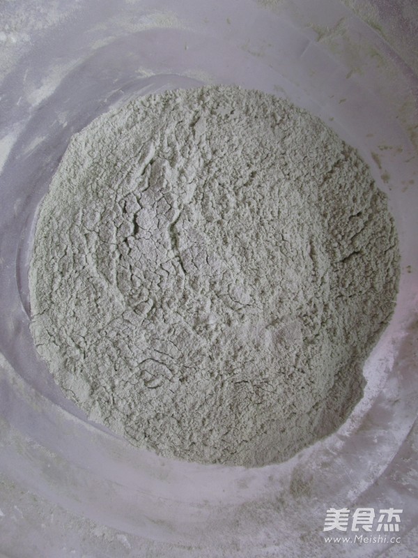 抹茶松子豆沙酥