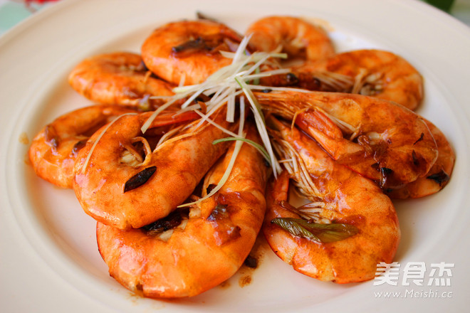 干烧虾的家常做法