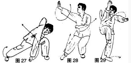 八极拳贴山靠图解