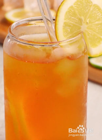 港式冻柠茶的做法