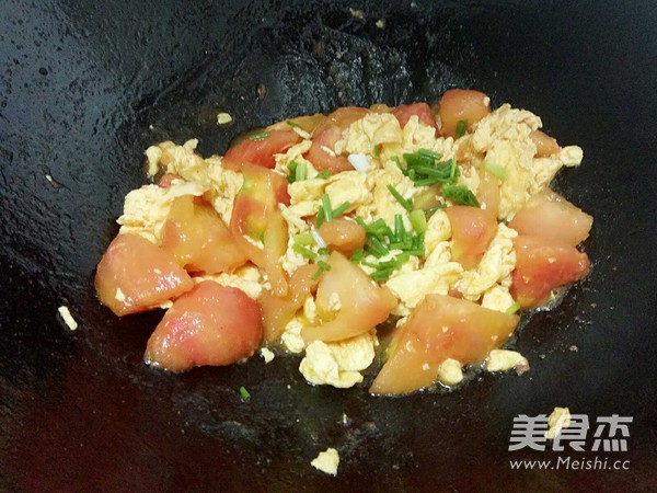 西红柿炒蛋的做法