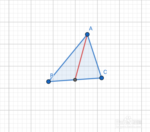 三角形的中线怎么画