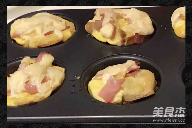 面包蛋挞的做法