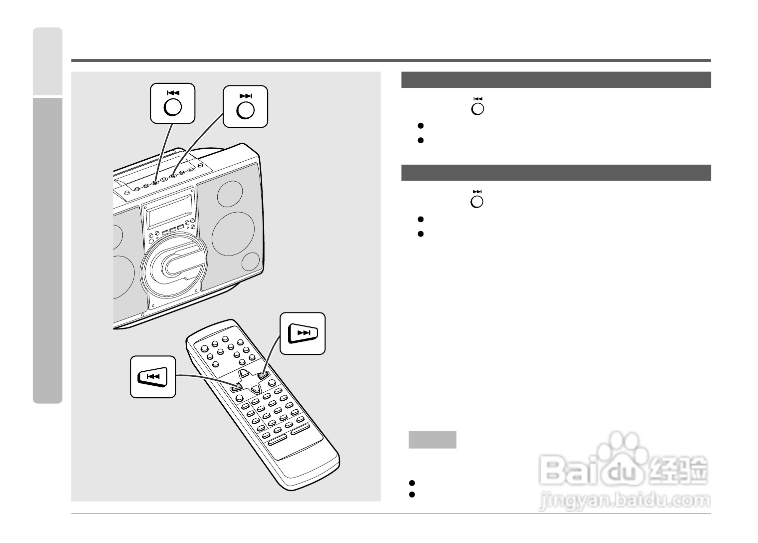 SHARP SD-FX1音响使用说明书:[2]