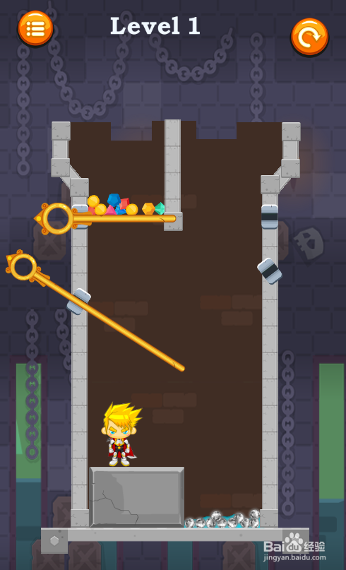 Caio Knight Rescue的Level 1如何过关?