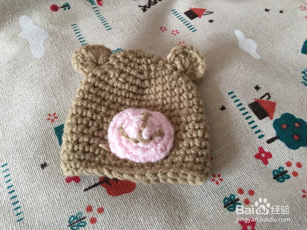 怎样做小熊钥匙包?