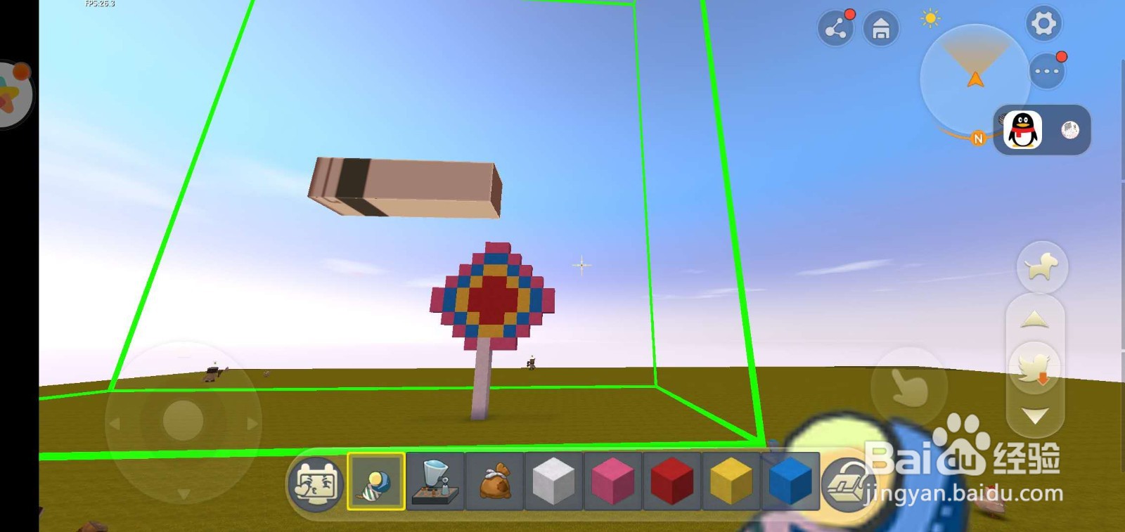 迷你世界怎么使用道具模型工作台