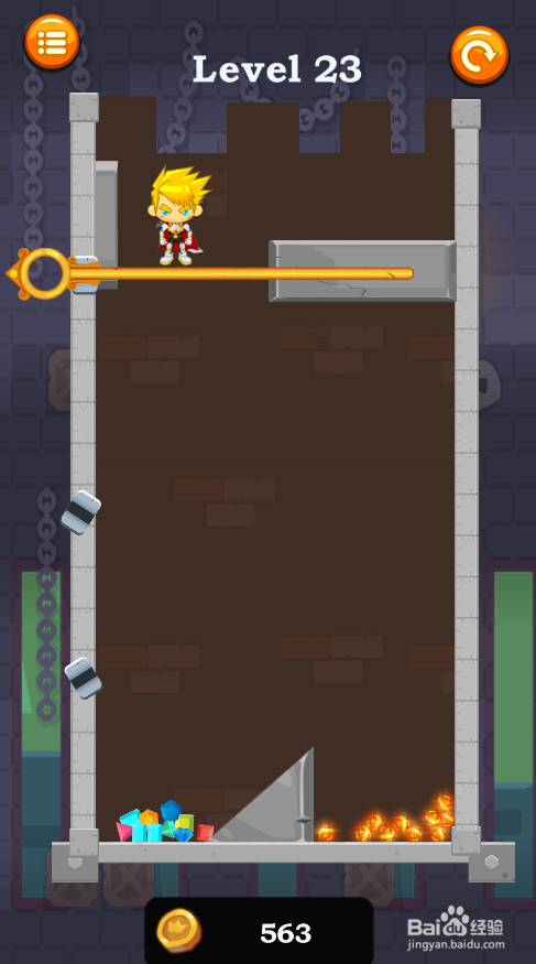 如何通过Caio Hero Rescue的Level 23？