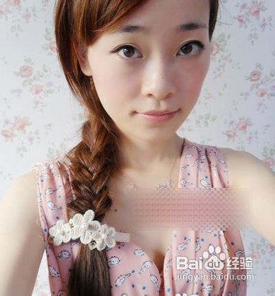 甜美可爱蜈蚣辫