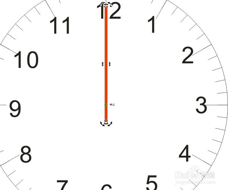 用CorelDRAW绘制一只表。表的刻度怎么画？