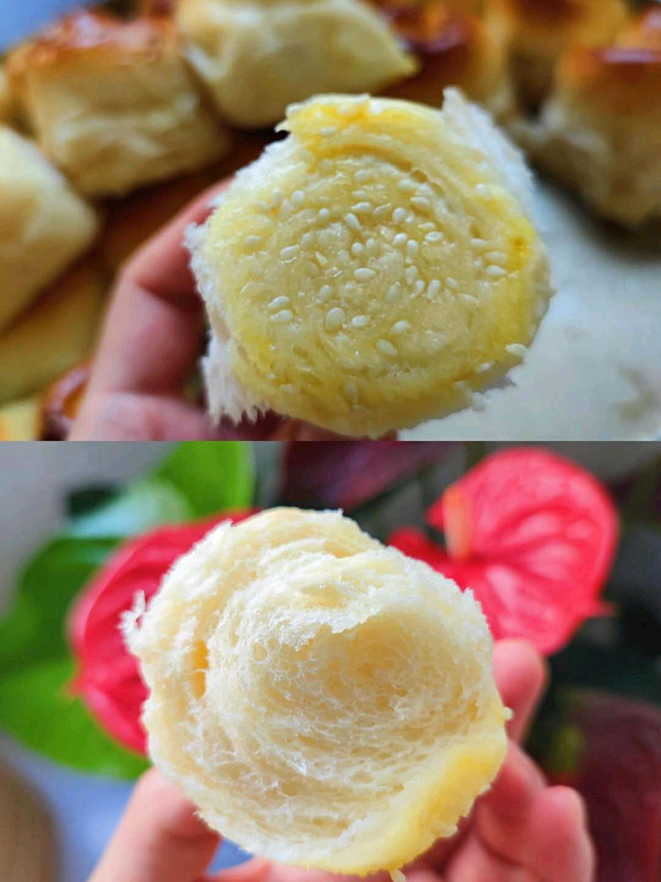 蜂蜜脆底小面包