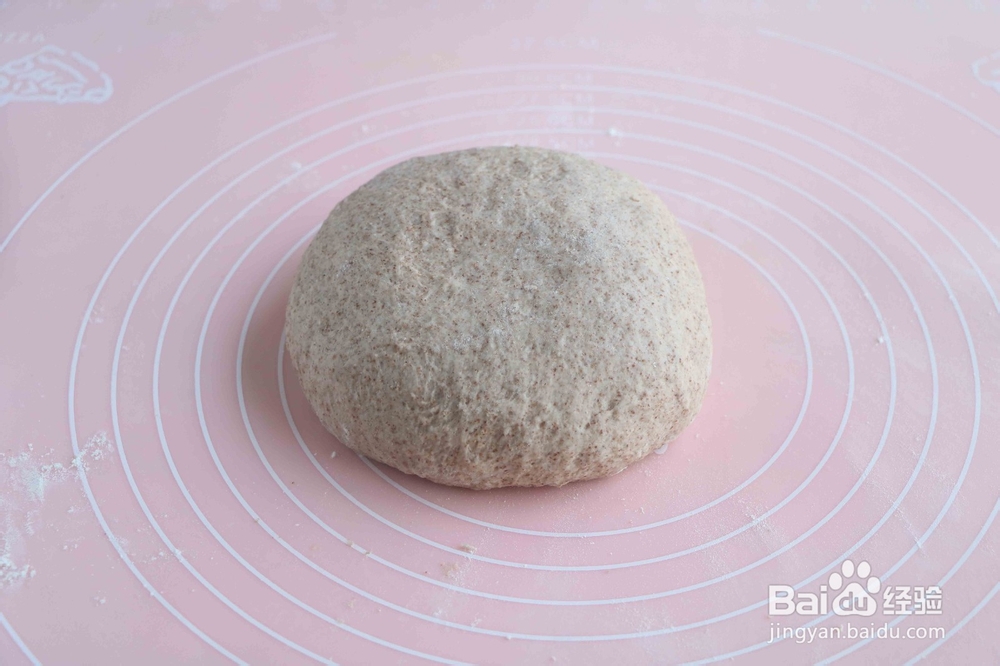 黑淳麦香桃心欧包怎么做