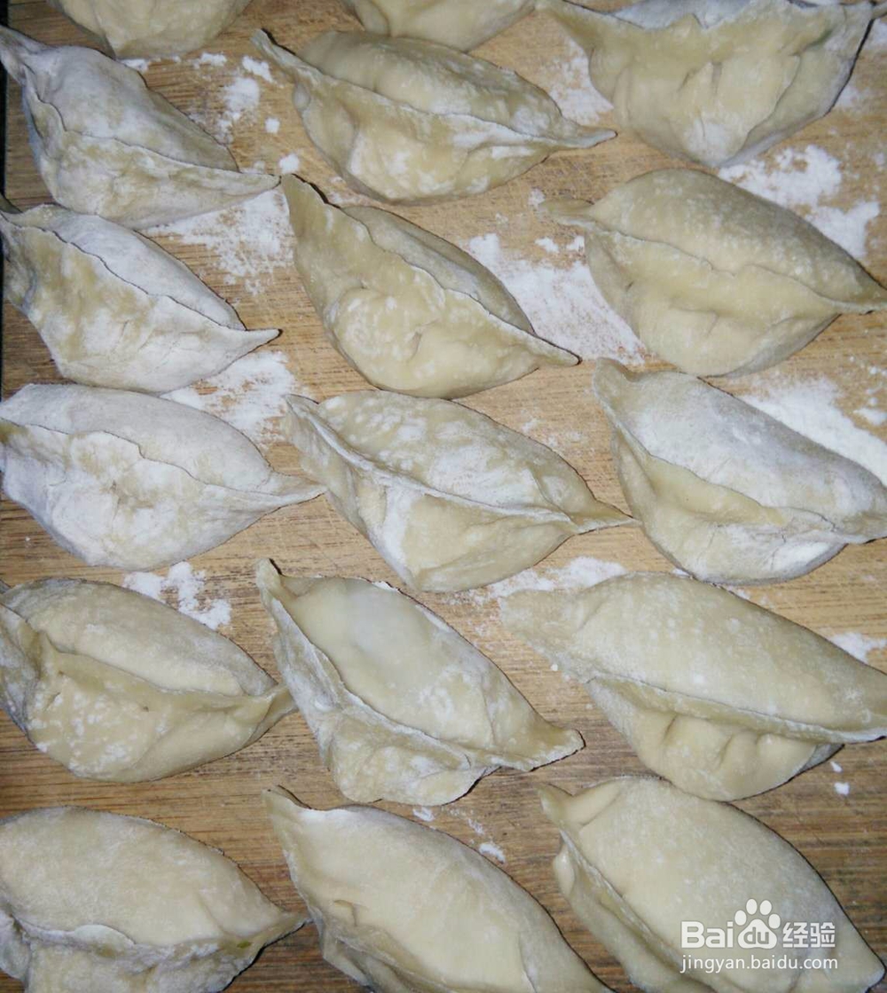 白菜猪肉馅饺子的制作方法